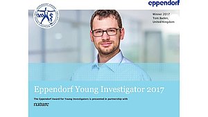 2017 Eppendorf Award winner Tom Baden: What the eye tells the brain, and how it got there